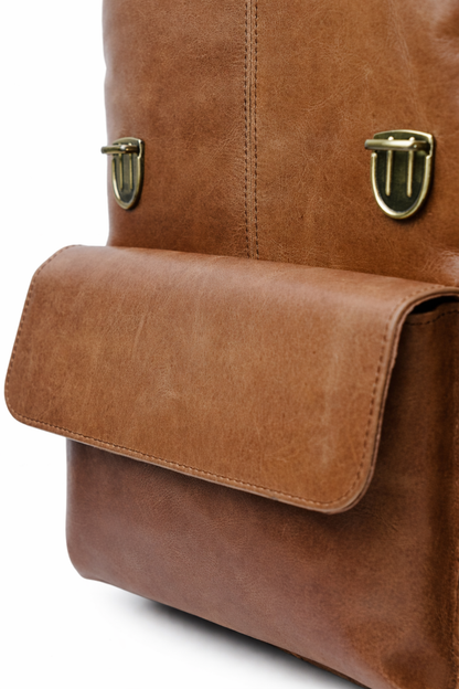 Navigator Leather Backpack Bag