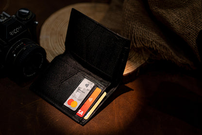 Leather Bi-Fold Card Holder
